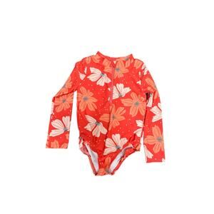 NWOT Carter’s Orange Swimsuit Long sleeve Zipper One Piece Size 5T